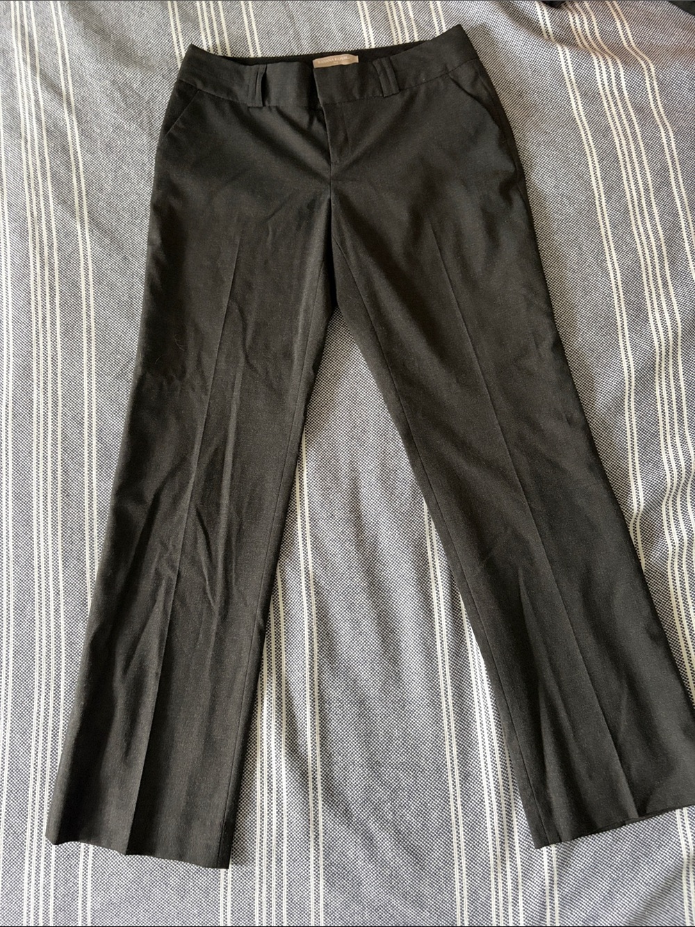 Banana Republic Black Boot-Cut Dress Pants